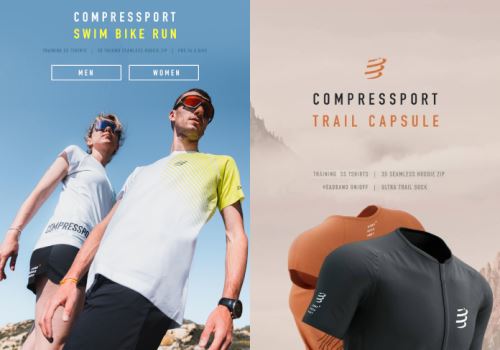 COMPRESSPORT limitované edice SwimBikeRun a Trail Capsule