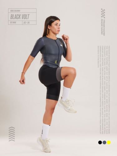 Racer TTSUIT WOMAN Black Volt