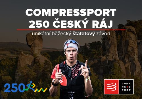 COMPRESSPORT 250 ČESKÝ RÁJ! Nový běžecký štafetový závod.