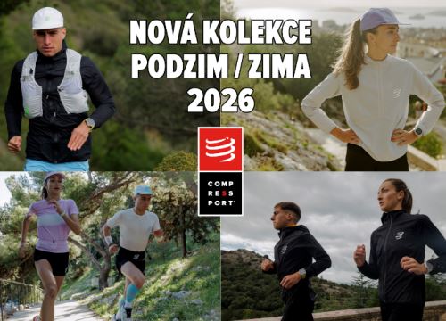 Nová kolekce COMPRESSPORT podzim / zima 2026 skladem!
