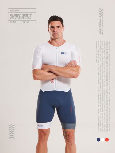 Racer TTSUIT MAN Smoke White
