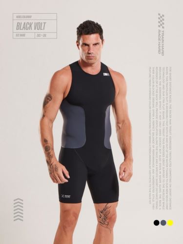 Racer TRISUIT MAN Black Volt