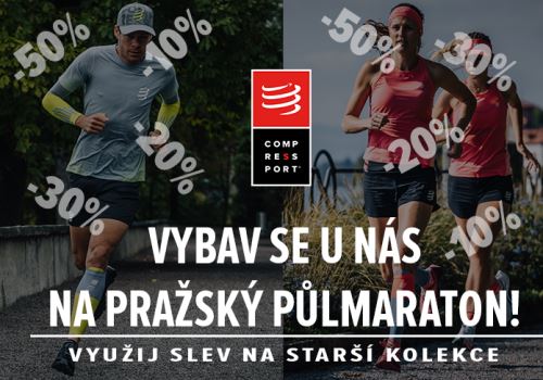 Vybav se u nás na Pražský půlmaraton v prodloužené otevírací době!